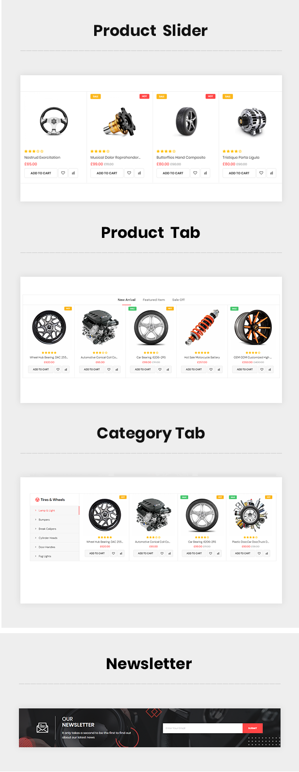 Car Parts And Accessories WooCommerce Theme